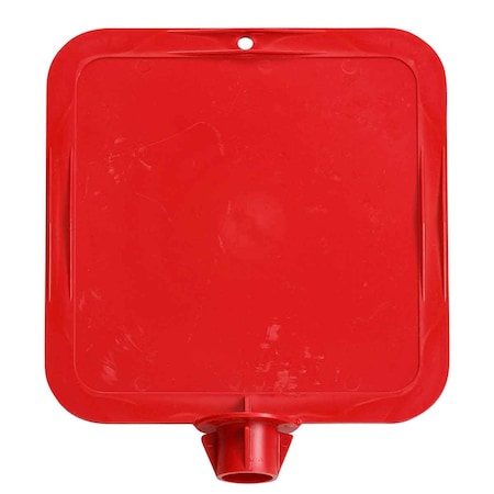 Brady Sign Frame, Plastic, Red 77210